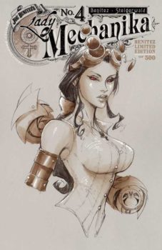 Lady Mechanika #4 (Original Series) Sepia Cover D