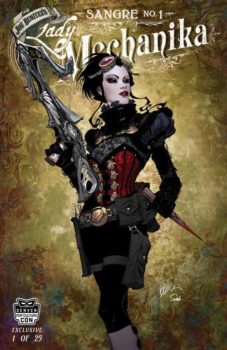 Lady Mechanika: Sangre #1 Denver Metal Cover